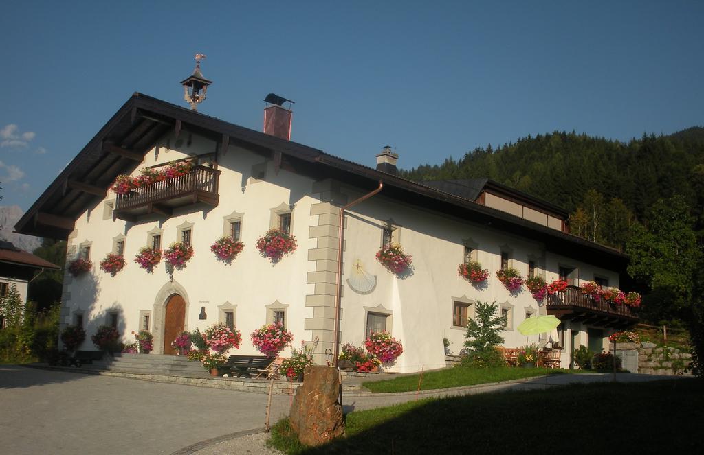 Ferienwohnung Oberdeutinghof Saalfelden Exterior foto