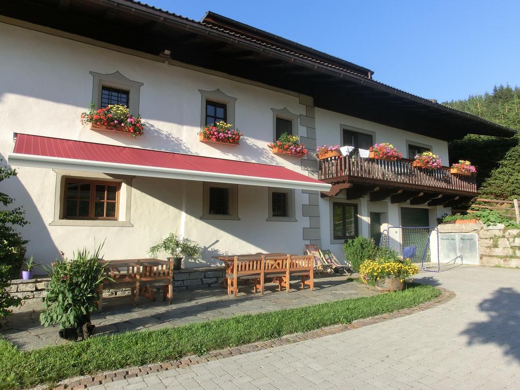 Ferienwohnung Oberdeutinghof Saalfelden Exterior foto