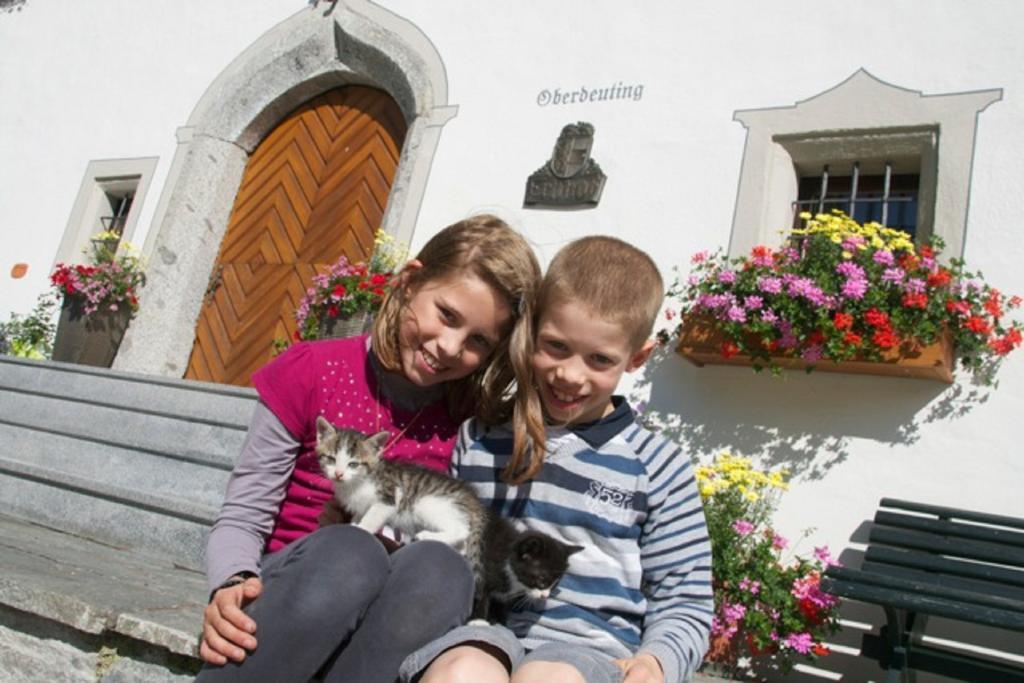 Ferienwohnung Oberdeutinghof Saalfelden Exterior foto
